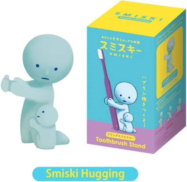 Dreams Smiski Glow in The Dark Mini Figure Toothbrush Stand