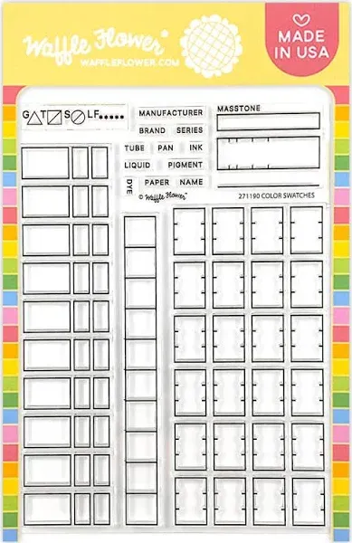 Color Swatches Stamp Set