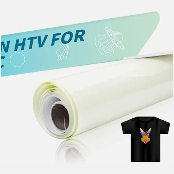 Sublimation Htv For Dark Fabric - 12" x 5ft, Glossy