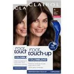 Clairol Permanent Root Touch-Up, 4 Dark Brown Hair Color, 2 Count