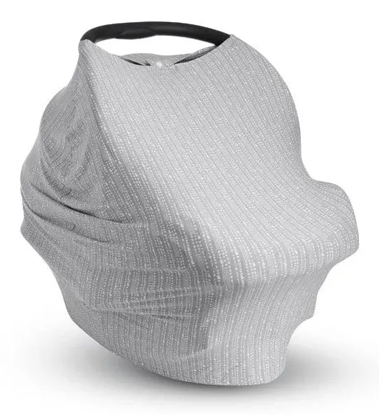 Munchkin Brica XtraGuard Antimicrobial Multi-Use 5-in-1 Car Seat Cover Gray new