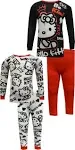 Hello Kitty Kindness Girl&#039;s 4-Piece Pajama Set Multi-Color