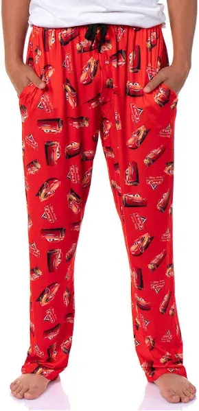 Disney Cars Lightning McQueen AOP Lounge Sleep Pajama Pants