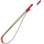 General Pipe Cleaners Teletube Closet Auger Down-Head Retriever+Flex<wbr/>icore Cable