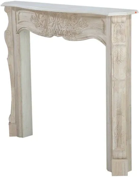 Pearl Mantels Deauville Fireplace Mantel Surround Unfinished