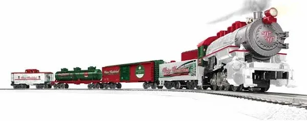 Lionel-Winter Wonderland Freight Set - 3-Rail - LionChief -- Winter Wonderland R