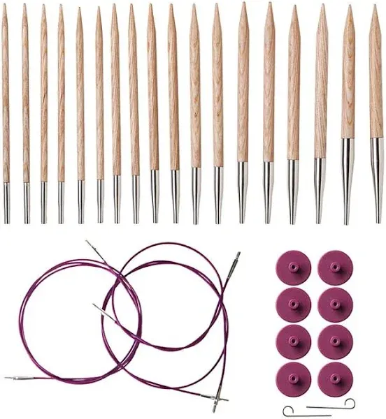 Options Sunstruck Wood Interchangeable Needle Set