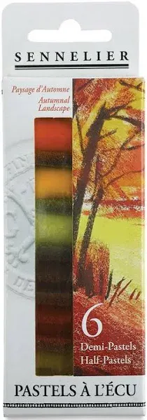 Sennelier Half Soft Pastels Autumn Landscape Set of 6