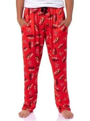 Disney Cars Lightning McQueen AOP Lounge Sleep Pajama Pants