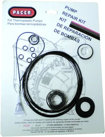 Pacer P-58-0074 Pump Seal Kit 