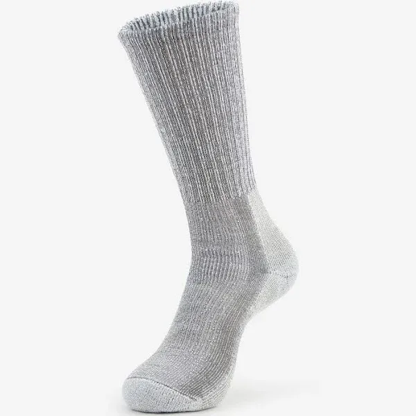 Thorlos Women&#039;s Padded Light Weight Hiking Crew Sock Cloudburst Gray