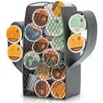 Made Easy Kit Coffee Pod Organizer - Home Coffee Bar Functional Décor - Café Station Countertop Storage Accessories (Cactus)