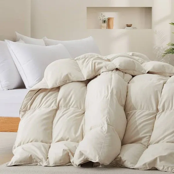 Peace Nest Down Fiber Comforter All Season Super Soft Shell Noise Free