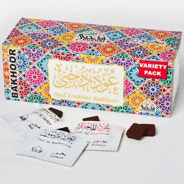 Oud Bakhoor Variety Box Refill Pack