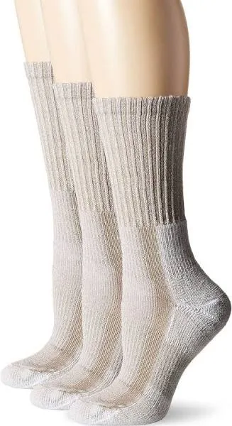 Thorlos Women's Lthw Max Cushion Hiking Crew Socks Medium, Khaki