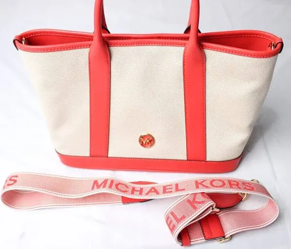 Michael Michael Kors Luisa Medium Satchel - Spiced Coral