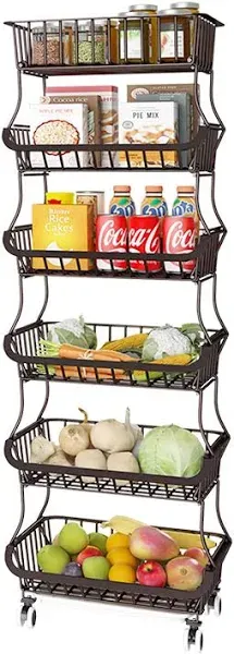 Wisdom Star 6 Tier Fruit Vegetable Basket