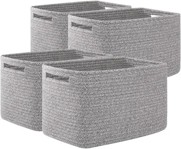 4 Pack Storage Baskets for Organizing