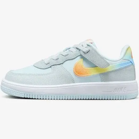 Nike Force 1 Low EasyOn Younger Kids' Shoes - Blue