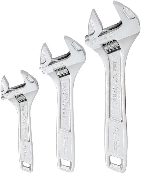 Crescent AC3PC Adjustable Wrench Set