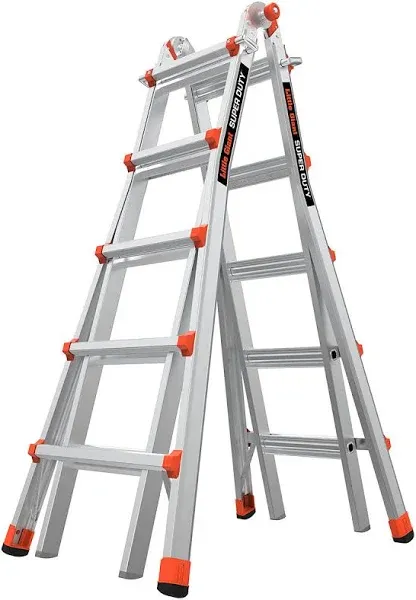 Little Giant Super Duty Aluminum Multi-Purpose Ladder