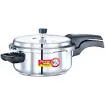 Prestige 3L Alpha Deluxe Induction Base Stainless Steel Pressure Cooker, 3.0-Liter