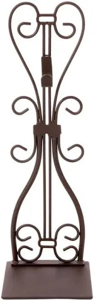 Village Lighting Company Fireplace Mantle Top Wreath Hanger - Elegant