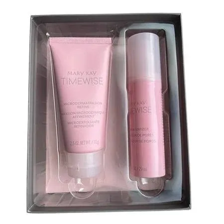 NEWEST in BOX Full SZ Set Mary Kay Timewise MICRODERMABRAS<wbr/>ION Pore Replenish