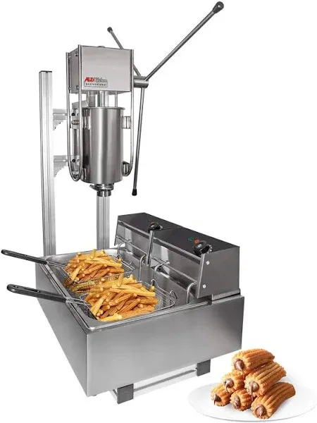 A-TG5LF Churro Maker Machine | Manual | Deep Fryer | 5L Capacity