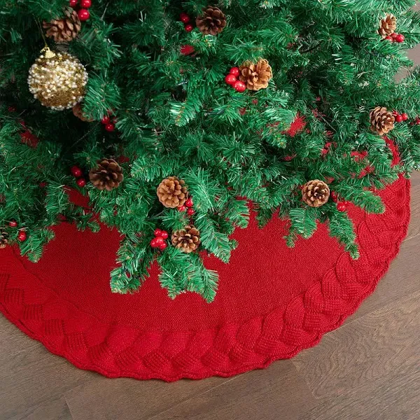 Mr. Pen Christmas Tree Skirt 48 inches Christmas Skirt Tree Xmas Tree Skirt