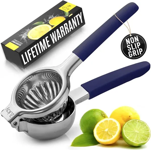 Zulay Kitchen Stainless Steel Lemon Squeezer