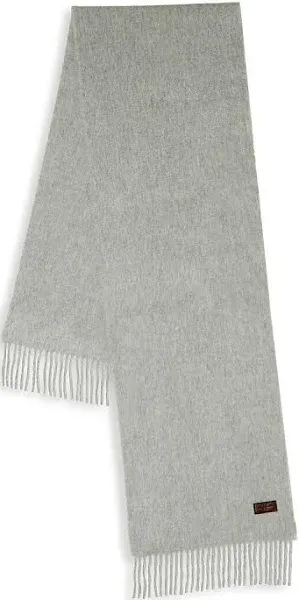 Hickey Freeman Solid 100% Italian Cashmere Scarf for Men – Ultra-Soft Men’s Winter Scarves, 72-Inches x 12-Inches