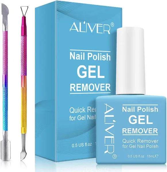 Gel Nail Polish Remover, Nail Polish Remover for Gel Nails, Professional Gel ...