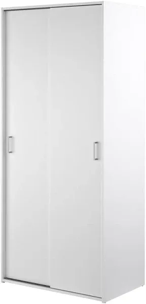 Space Wardrobe with 2 Sliding Doors