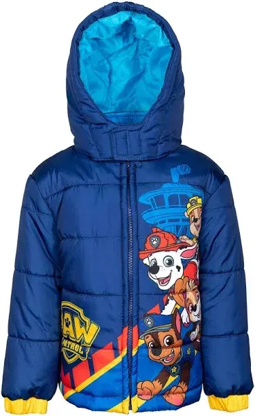 PAW Patrol Chase Marshall Rubble Puffer Jacket