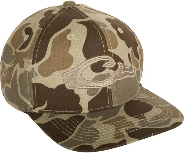 Camo Flat Bill Cap