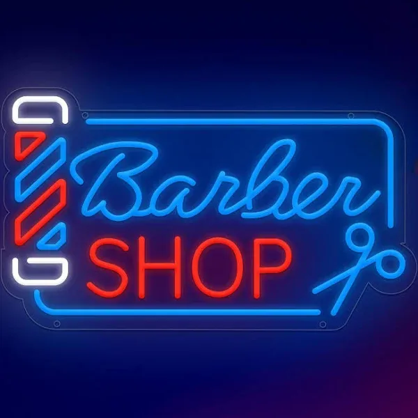 Vanstarry Neon Signs Wall Decor Barber ShopLIGHT