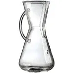 Chemex With Glass Handle Coffeemaker CM-1GH CM-6GH CM-8GH CM-10GH 3/6/8/10 Cups