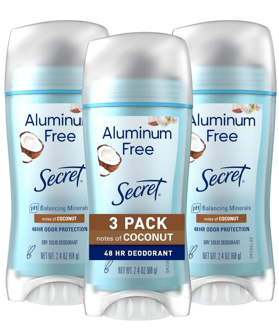 Secret Aluminum Free Deodorant for Women