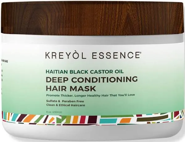 Kreyol Essence Haitian Black Castor Oil Deep Conditioning Hair Mask