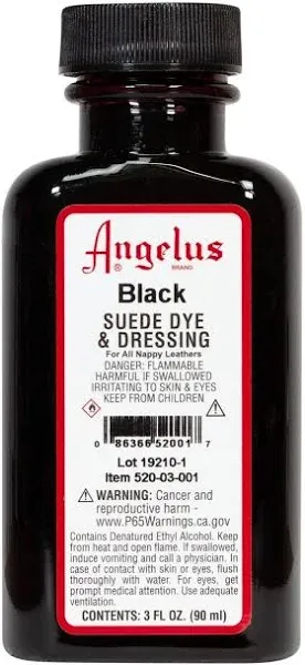 Angelus Direct Black Suede Dye