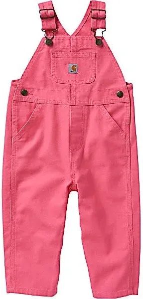 Carhartt Girls' Loose Fit Canvas Bib Overall