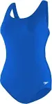 Speedo Women's Swimsuit One Piece Endurance Ultraback Solid Contemporary Cut