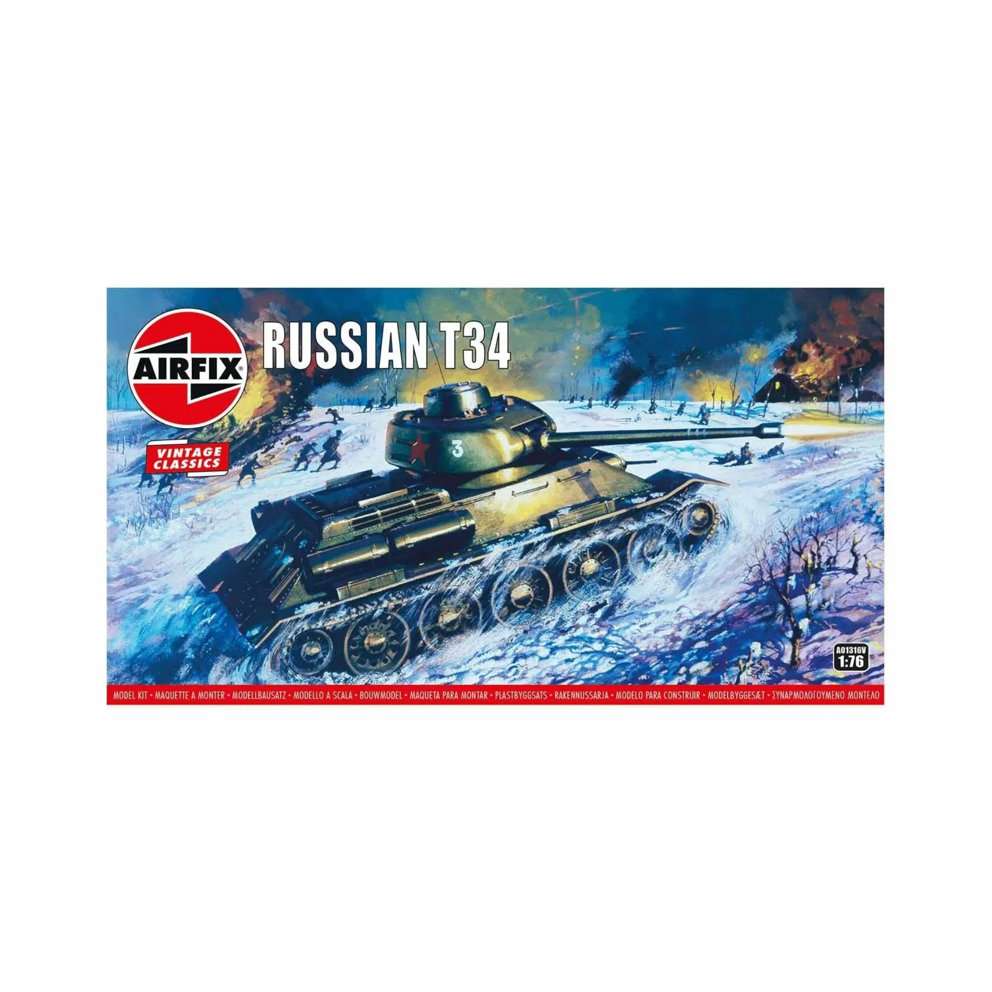 Airfix - Russian T34 (1:76)