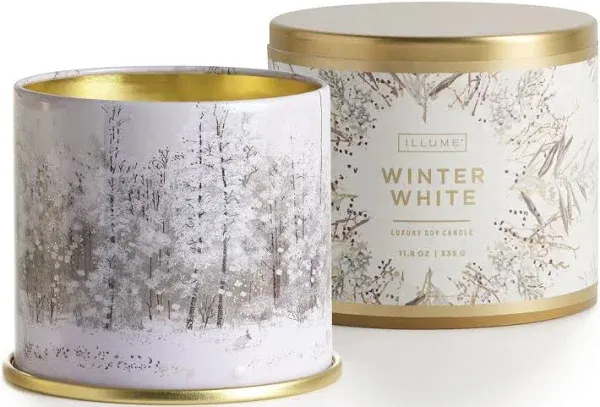 Illume Noble Holiday Winter White Soy Candle