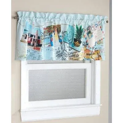 Lakeside Huntington Beach Bath Collection Valance