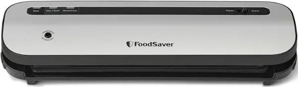 FoodSaver Space-Saving Vacuum Sealer with Bags and Roll