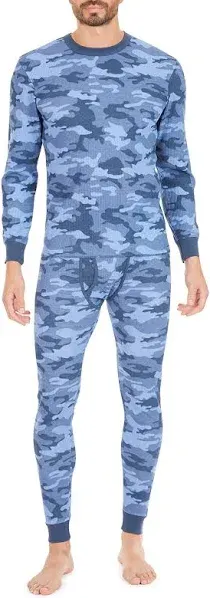 Men's Printed Camo Thermal Underwear Set ||P000732335||