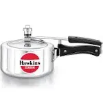 Hawkins Classic CL20 2-Liter New Improved Aluminum Pressure Cooker, Small, Silver