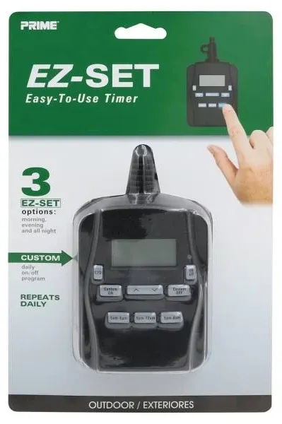 Prime EZ-SET Outdoor Digital Timer